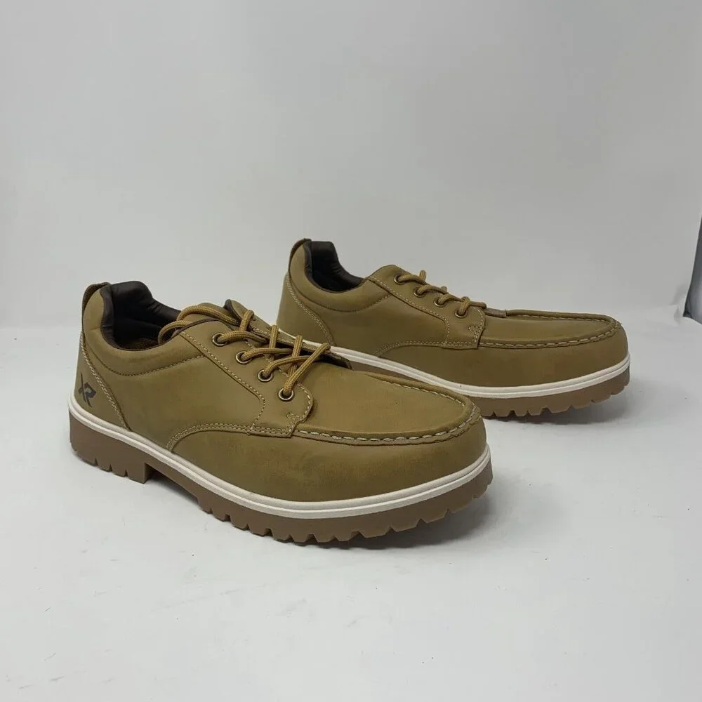 Xray‎ Footwear XRW2524 Delbert Loafers Shoes Men's 12 Brown Faux Leather 8121